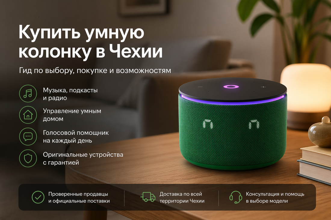 Купить умную колонку Алиса в Чехии: полный гид для выбора