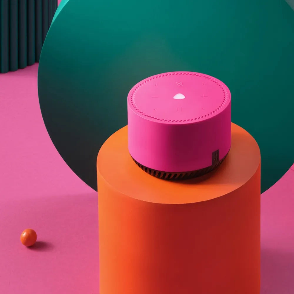 Яндекс Станция Лайт с Алисой Умная колонка на YaGPT , Розовая