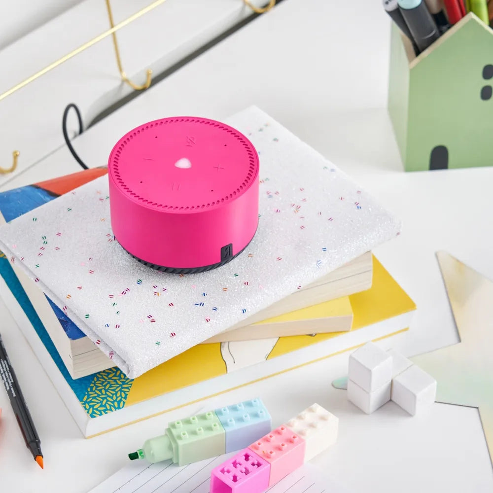 Яндекс Станция Лайт с Алисой Умная колонка на YaGPT , Розовая