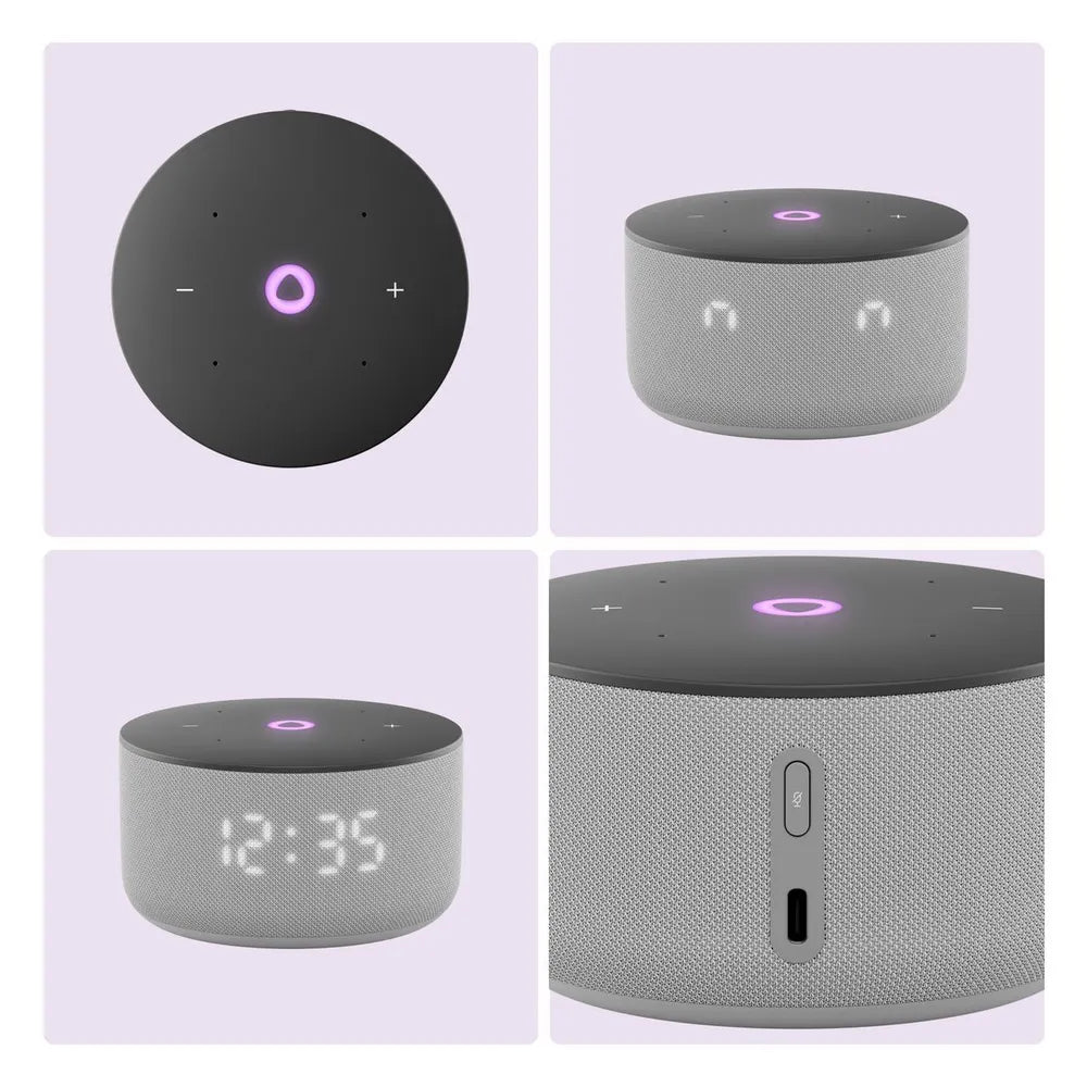 Яндекс Станция Мини 3 с Алисой Умная колонка на YaGPT, Серая