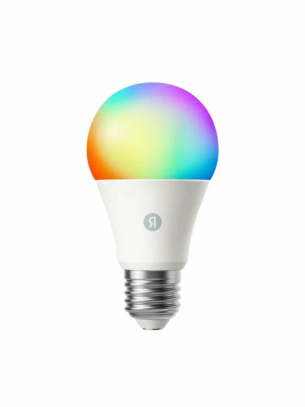 Умная лампочка Яндекс E27, 1300 Лм, RGB, с поддержкой Алисы и Matter over Wi-Fi